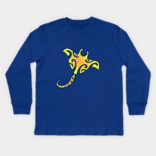 FAFAPITI (Sunset) Kids Long Sleeve T-Shirt